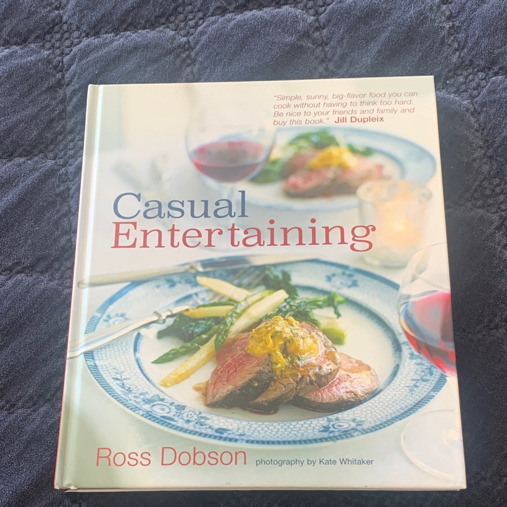 Casual Entertaining Book